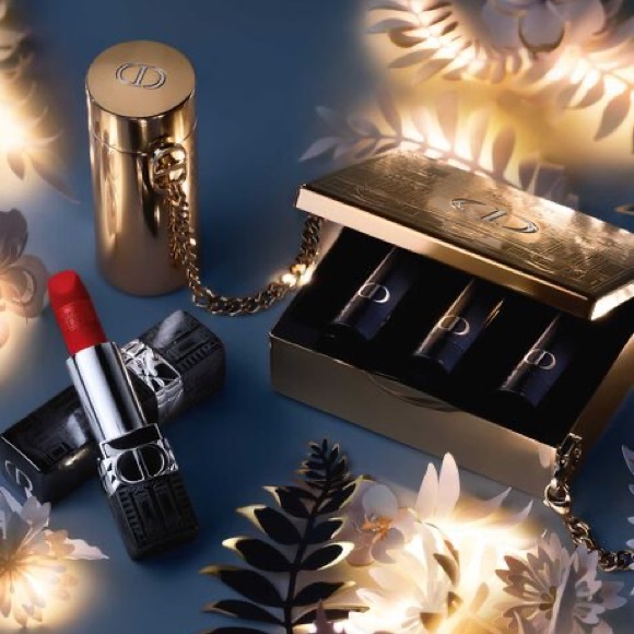 🆕 3X HOST PICK💕 ROUGE DIOR MINAUDIERE THE ATELIER OF DREAMS, LIPSTICK CLUTCH - Picture 8 of 9